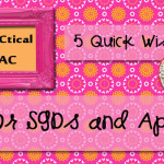 5 Quick Wishes for SGDs & Apps