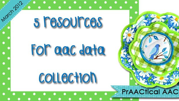 5 Resources for AAC Data Collection