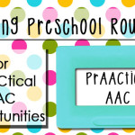 Mining Preschool Routines for PrAACtical AAC Opportunities