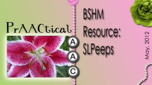 BHSM Resource: SLPeeps