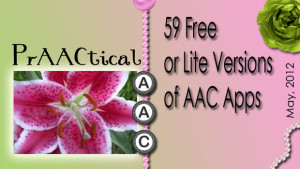 Updated: 59 Free or Lite Versions of AAC Apps