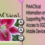 PrAACtical Information on Supporting Physical Access to SGDs and Mobile Devices