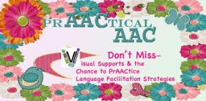 Don't Miss Visual Supports & the Chance to PrAACtice Language Facilitation