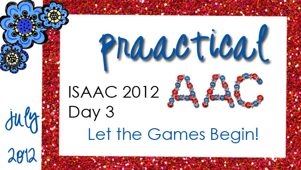 ISAAC 2012, Day 3: Let the Games Begin!