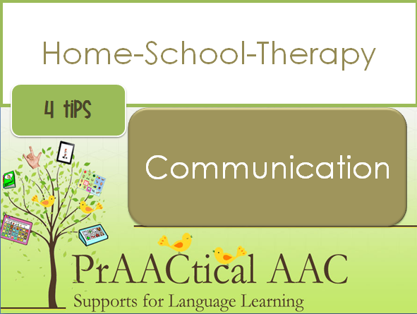 Tips for Communication Among Home-School-Therapy