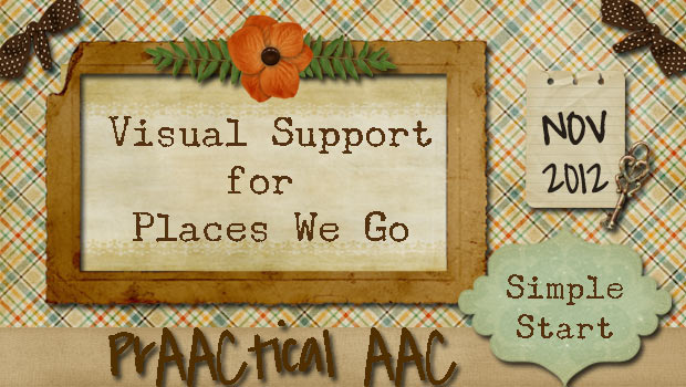Simple Start: Visual Support for Places We Go