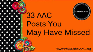 33 AAC Posts You May Have Missed, October 2012