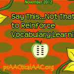 Save This Not That to reinforce Vocabulary Learning