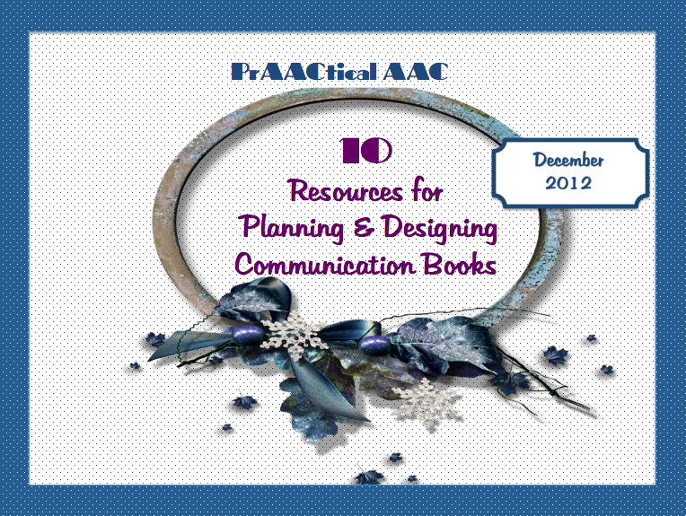 10 Resources for Planning & Designing Communication Books