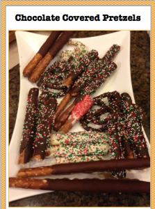 Chocoloate Covered Pretzels