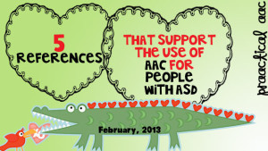 5 References That Support the Use of AAC for People with ASD