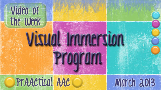 Video of the Week: Visual Immersion Program