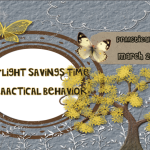 Daylight Savings TIme & PrAACtical Behavior