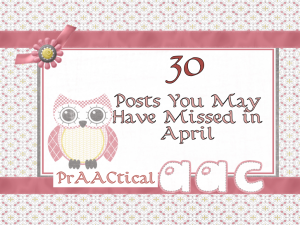 30 Posts You May Have Missed in April
