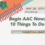 Begin AAC Now10 Things To Do