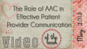 The Role of AAC in Effective Patient Provider Communication