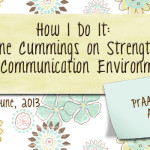 How I Do It: Marlene Cummings on Strenthening the Communication Environment