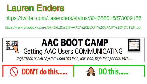 AAC Boot Camp Poster by Lauren Enders