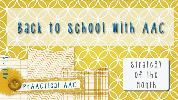 Back to School with AAC