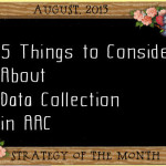 5 Things to Consider About Data Collection in AAC