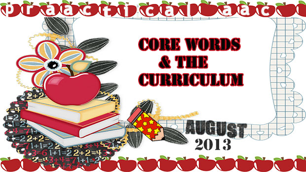 Core Words and the Curriculum