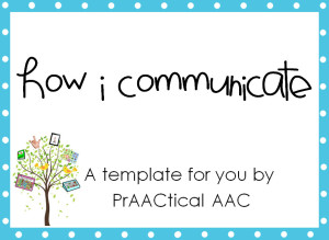 Back to School with AAC