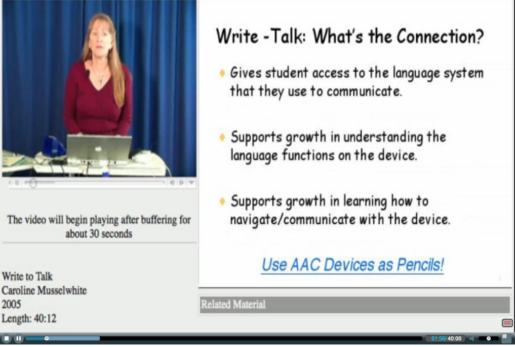 Video of the Week: Write to Talk by Dr. Caroline Musselwhite