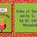 Video of the Week: Write to Talk by Dr. Caroline Musselwhite