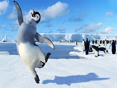 happy fun penguins
