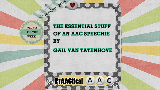 Essential Stuff of an AAC Speechie