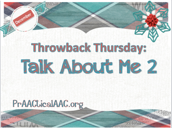Throwback Thursday: Talk About Me 2