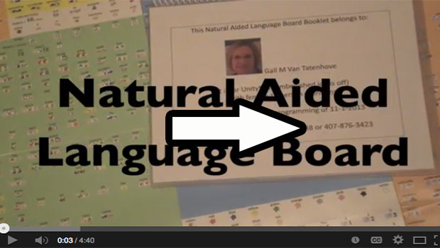 Video of the Week- Natural Aided Language Board