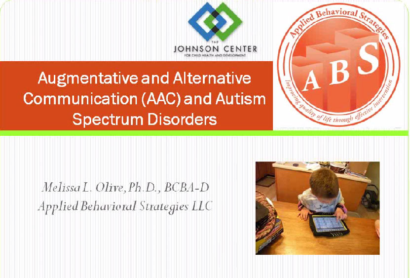 Video of the Week: AAC for Students with Autism