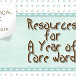 Resources for A Year of Core Words