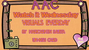 Watch it Wednesday- Visuals Everyday