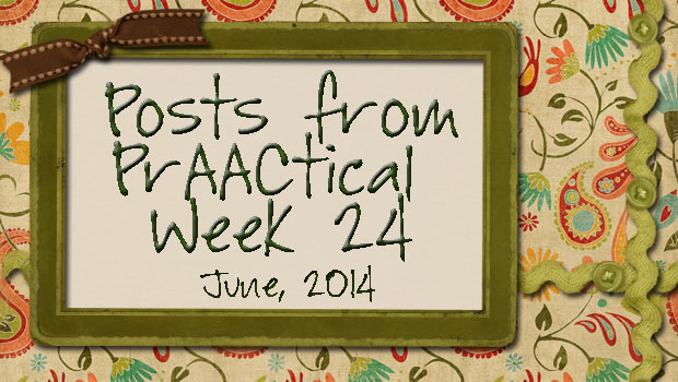AAC Posts from PrAACtical Week 24 - June 2014