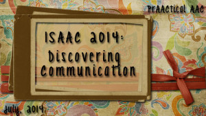 ISAAC 2014: Discovering Communication