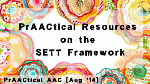 PrAACtical Resources on the SETT Framework