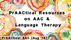PrAACtical Resources on AAC & Language Therapy