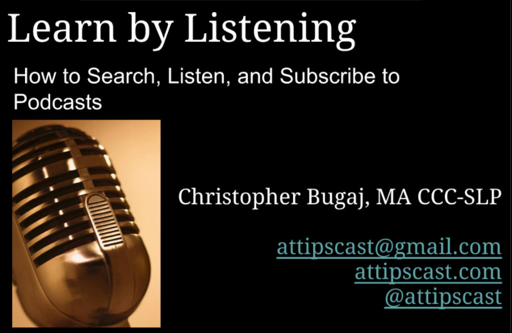 Learn by Listening with Chris Bugaj
