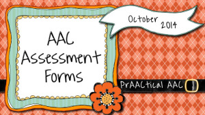 AAC Assessment Forms