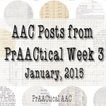 AAC Posts from PrAACtical Week 3: January, 2015