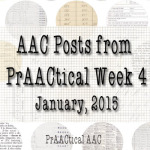 AAC Posts from PrAACtical Week 4: January, 2015