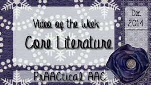 Video of the Week: Core Literature