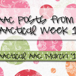 AAC Posts from PrAACtical Week 11, March 2015