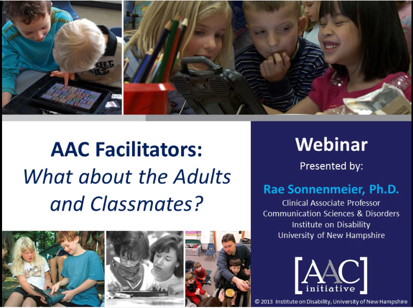 Video of the Week Using AAC Facilitation Strategies PrAACtical AAC