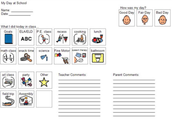 PrAACtical Resources for Writing Notes to Send Home : PrAACtical AAC