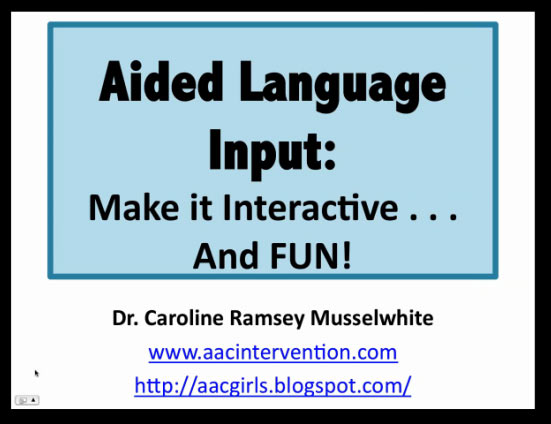 Video of the Week: Aided Language Input with Dr. Caroline Musselwhite