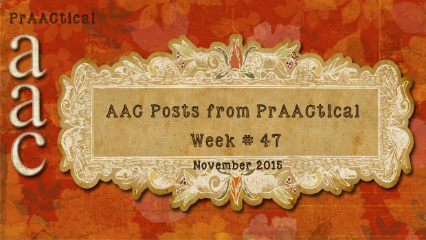 AAC Posts from PrAACtical Week 47: November, 2015