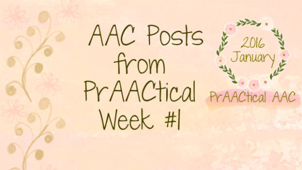AAC Posts from PrAACtical Week #1: January, 2016